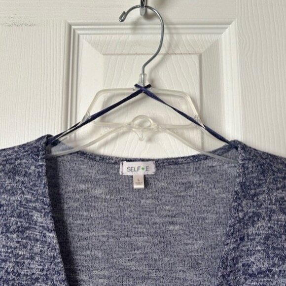 Women's Purple Cardigan, Size Large - Picture 7 of 8